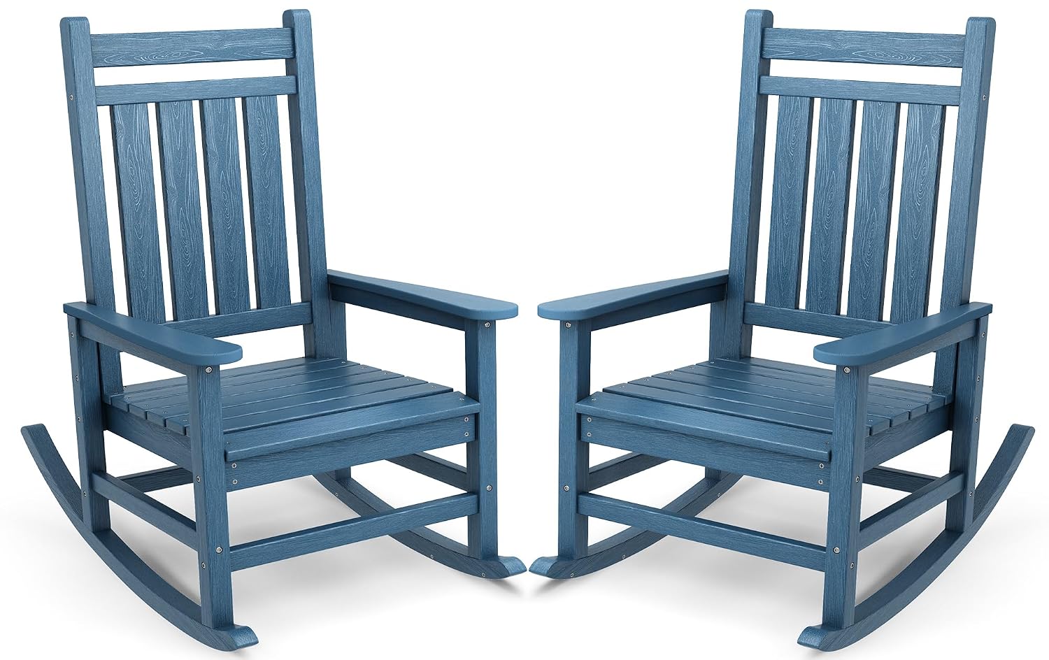 Outdoor Furniture Hdpe - HDPE Outdoor Rocking Chair Set of