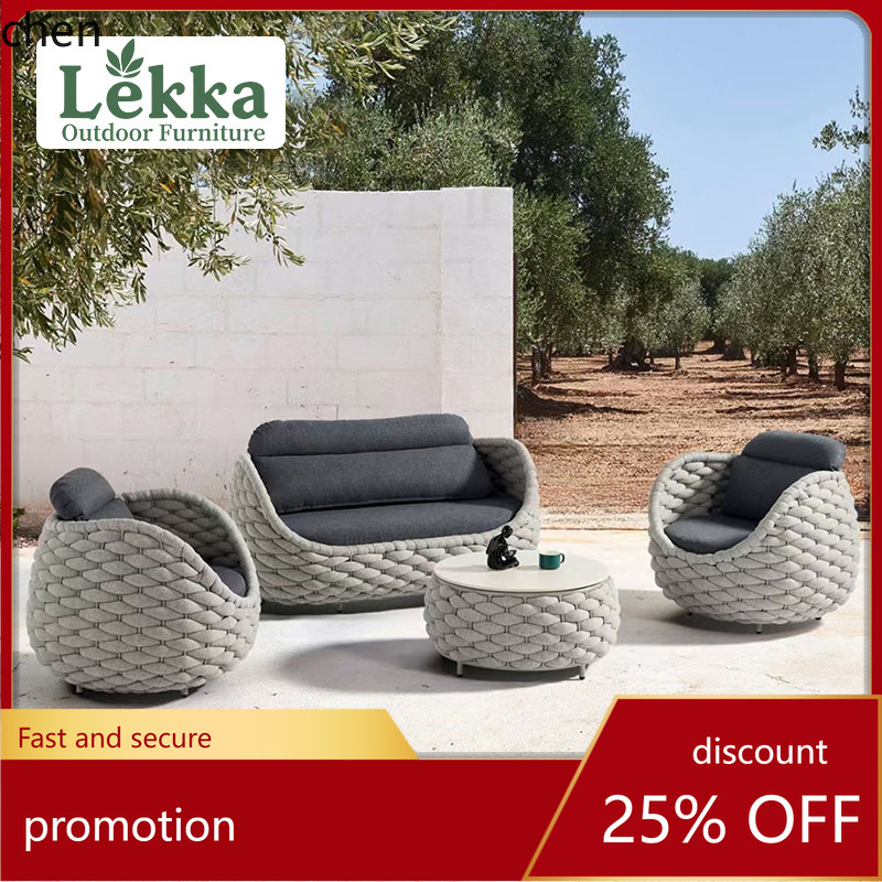 Outdoor Furniture Resin - HT Custom Outdoor Sofa Courtyard Terrace
