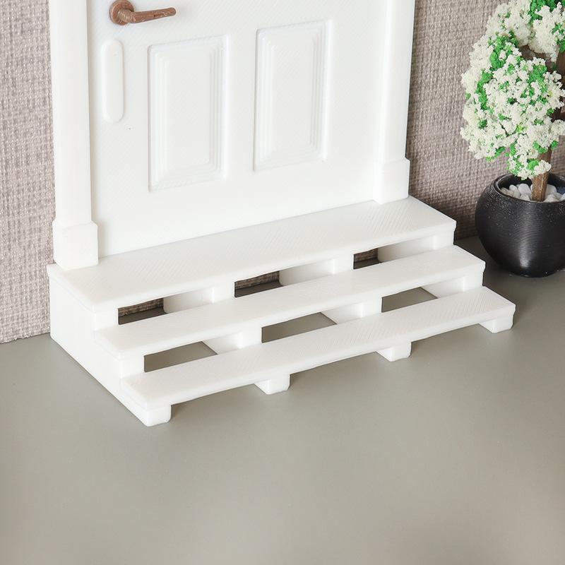 ▶1Pcs Dollhouse Staircase Mode - đánh giá và giá Outdoor Furniture Resin