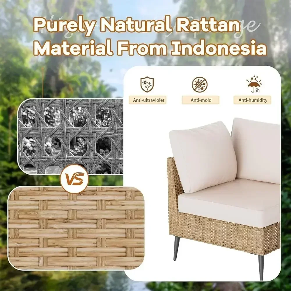 7-Piece Outdoor Patio Furnitur - đánh giá và giá Outdoor Furniture Rattan