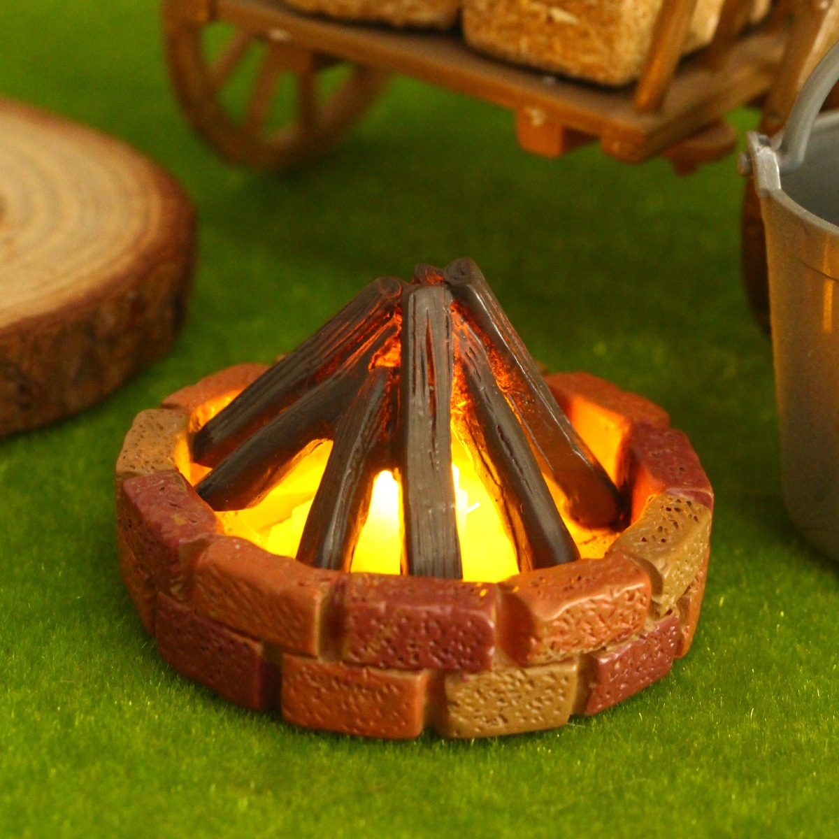 Dollhouse Mini Illuminated Nat - đánh giá và giá Outdoor Furniture Resin