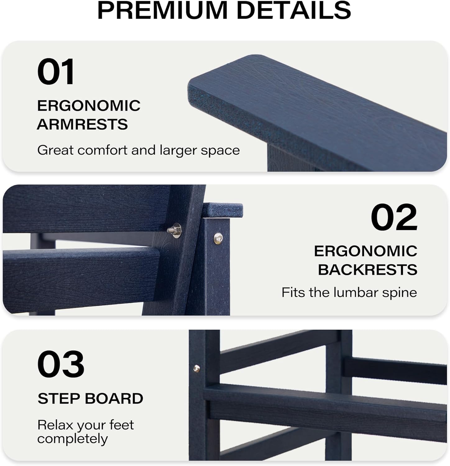 Outdoor Set, Balcony Adirondac - đánh giá và giá Outdoor Furniture Hdpe