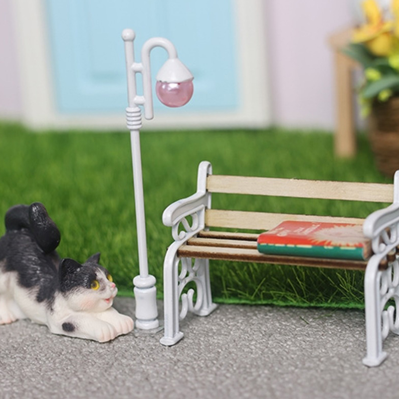 2Pcs/Set 1:12 Dollhouse Miniat - đánh giá và giá Outdoor Furniture Resin