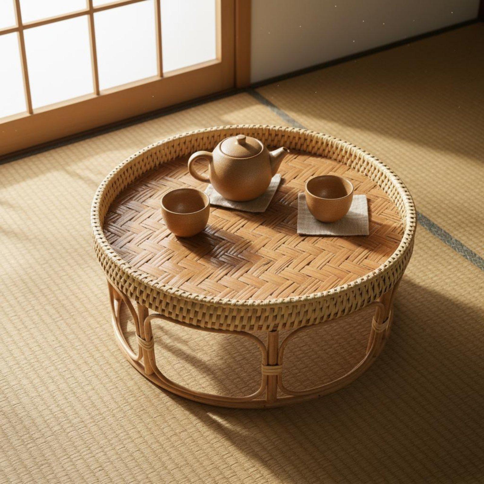 Rattan Tea Table Lightweight P - đánh giá và giá Outdoor Furniture Rattan