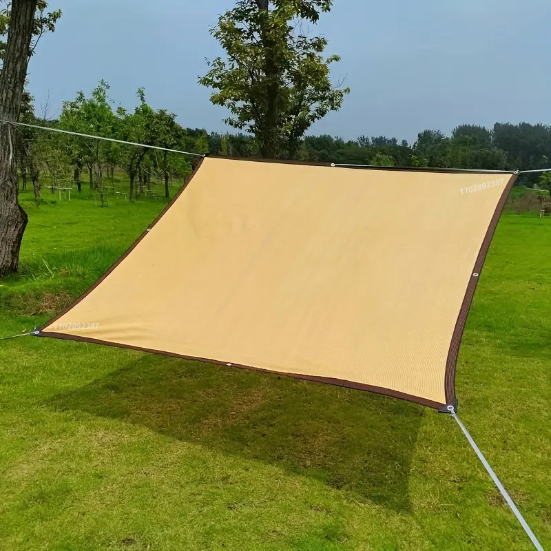 90% Shading HDPE Beige Sunshad - đánh giá và giá Outdoor Furniture Hdpe
