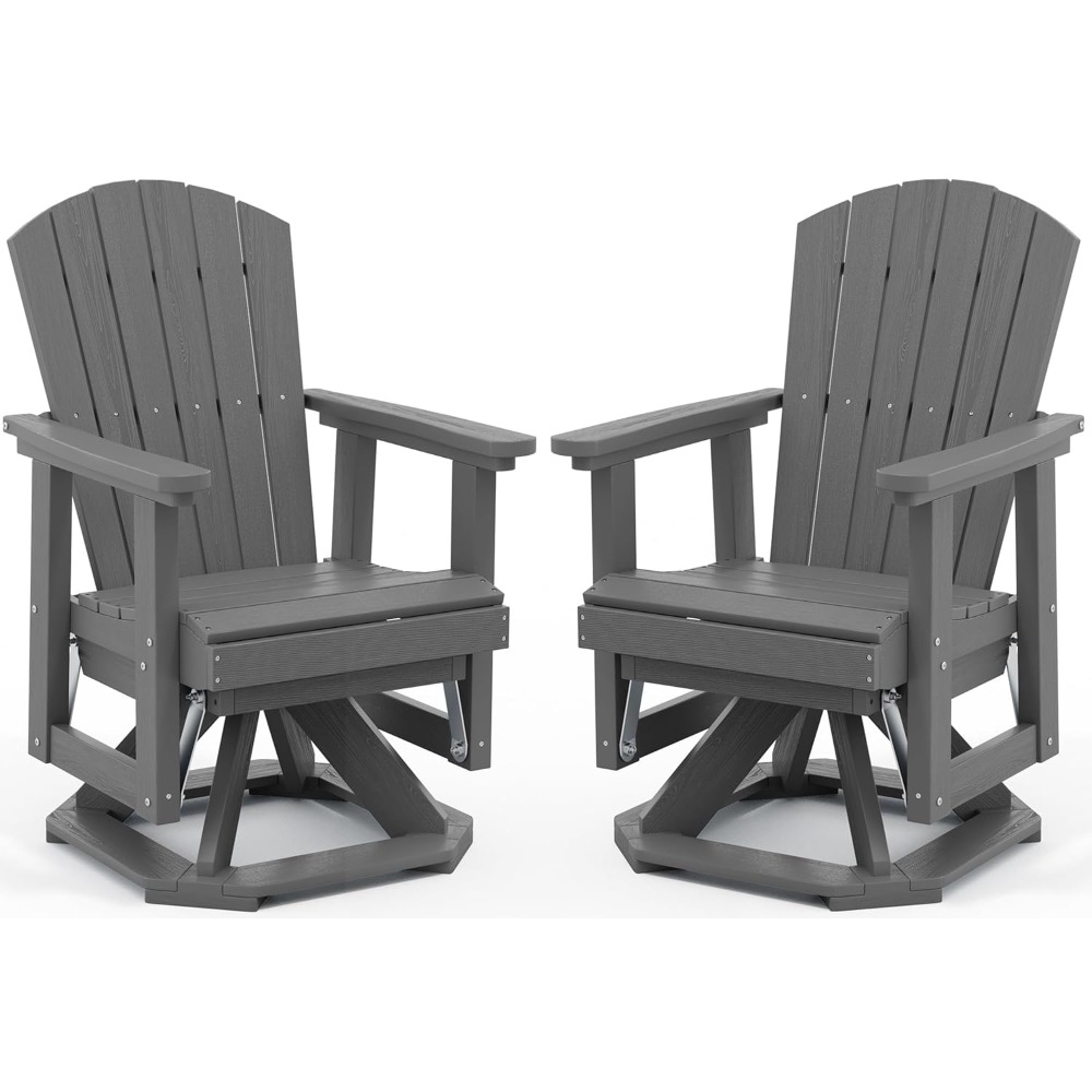 Adirondack Swivel Glider Chair - đánh giá và giá Outdoor Furniture Hdpe