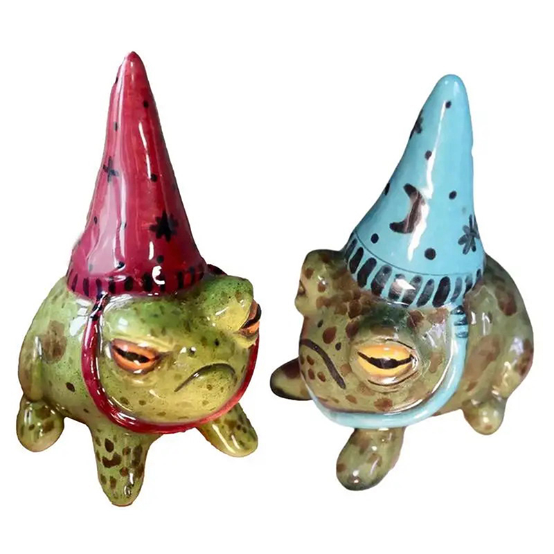 Witch Hat Little Frog Statue R - đánh giá và giá Outdoor Furniture Resin