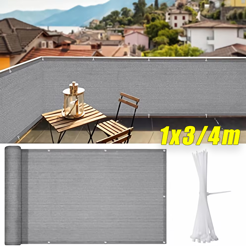 4x1M Balcony Privacy Screen He - đánh giá và giá Outdoor Furniture Hdpe