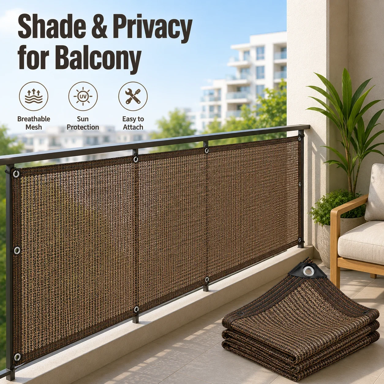 Large Courtyard Shading Net –  - đánh giá và giá Outdoor Furniture Hdpe