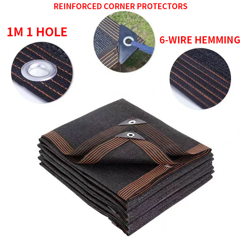 12PIN Black Sunshade Net Shadi - đánh giá và giá Outdoor Furniture Hdpe